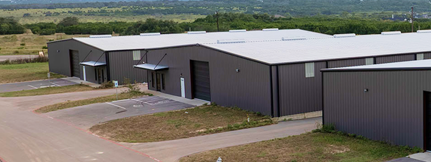 industrial building located in central texas