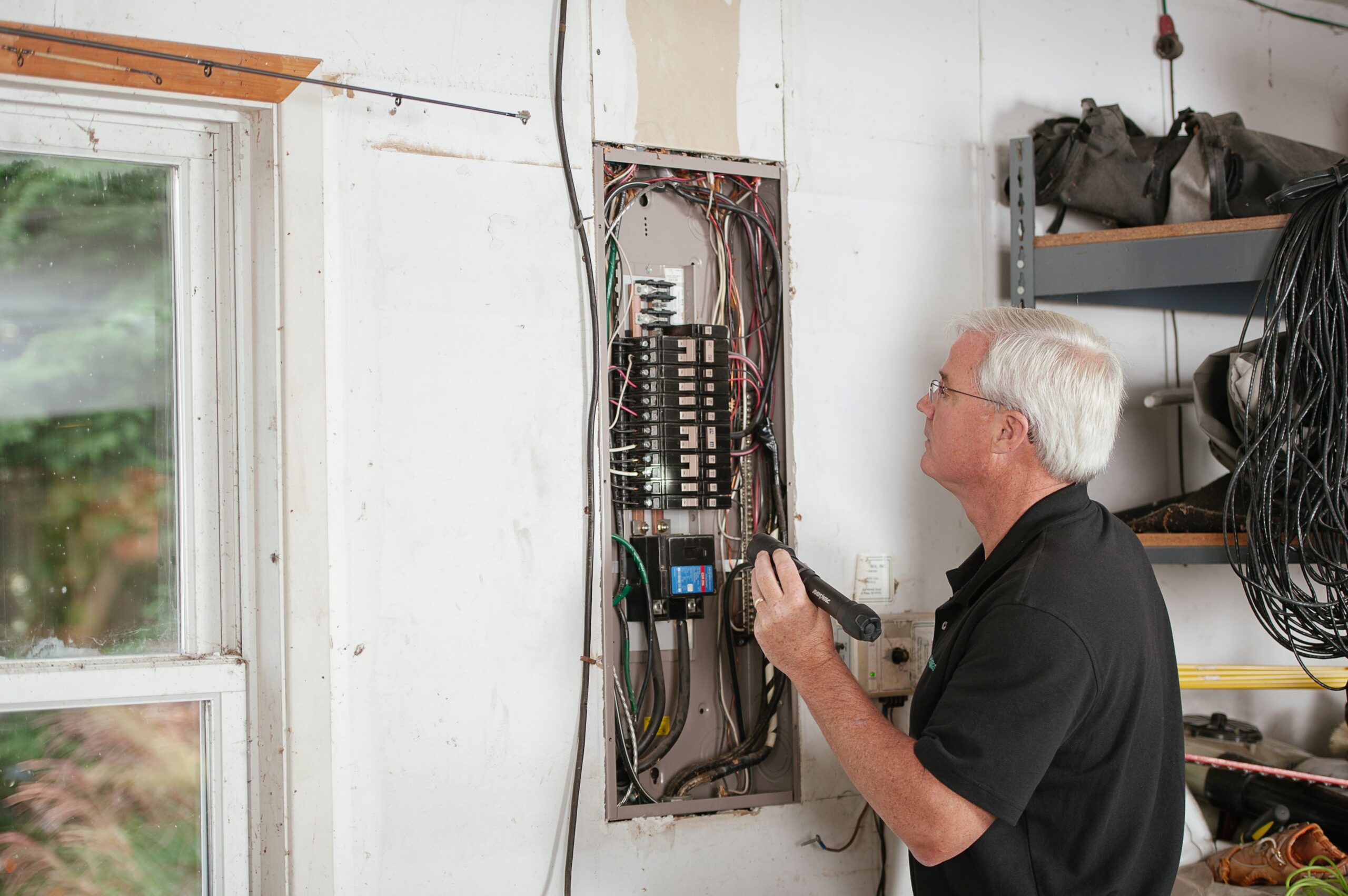 homeowner needs a new circuit panel upgrade